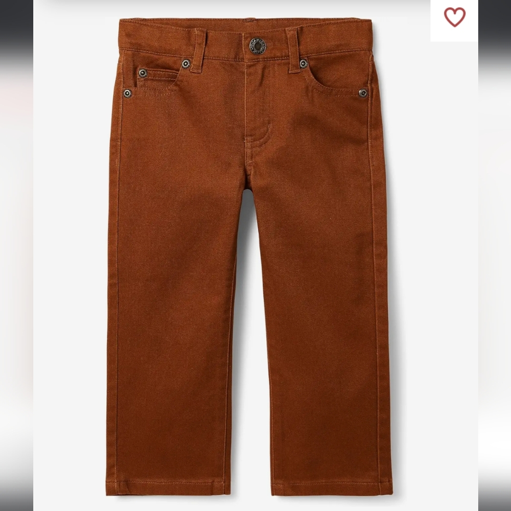 NWT JANIE AND JACK Boys Brown Pants
